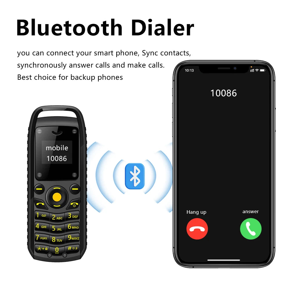 SERVO B25 Button Mini Mobile Phone 2 SIM Standby Bluetooth Dialing