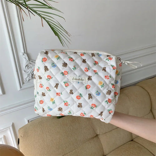 Large Capacity Women's Cosmetic Bags Cases Casual Ladies Small Storage