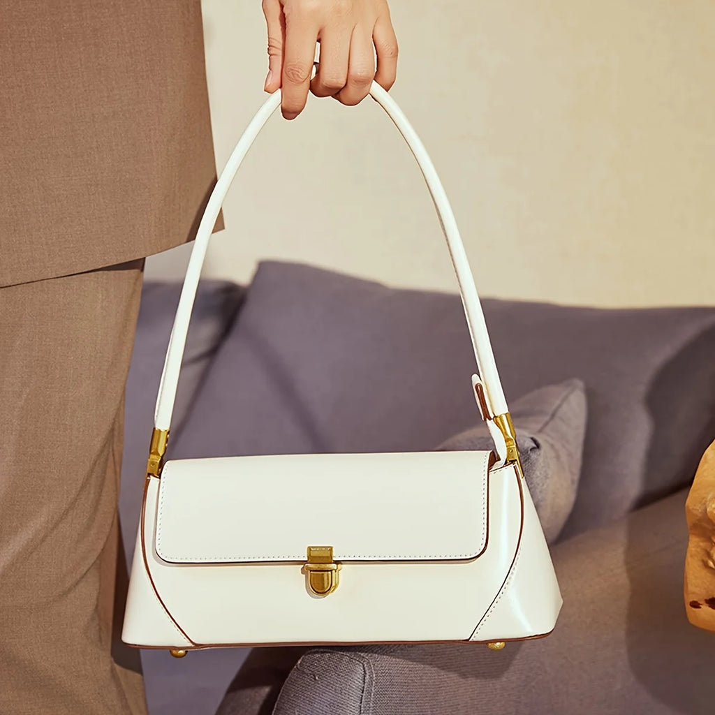 Women's Bag High Feeling Fashion Style PU Material Shoulder Bag Retro