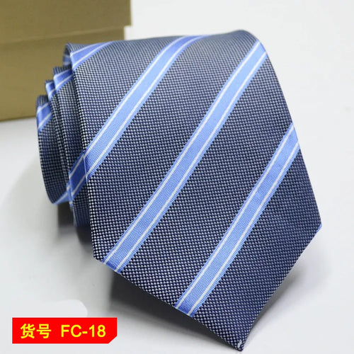 67 Styles Men's Ties Solid Color Stripe Flower Floral 7-8cm Jacquard