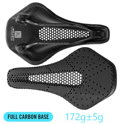 2024 RYET 3D Printed Saddle Ultralight Hollow Comfortable Full Carbon