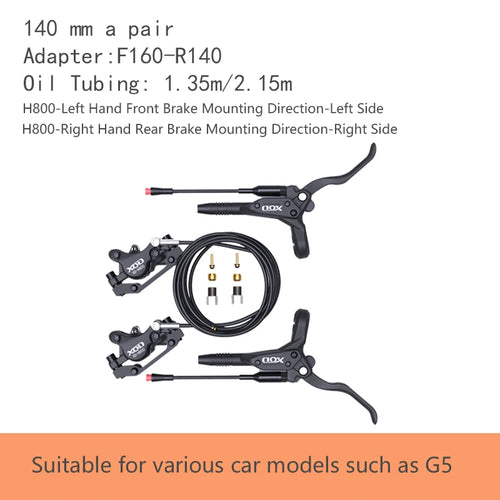 XOD XD-H800 / XD-H880 Hydraulic Disc Brakes for Electric Scooters &
