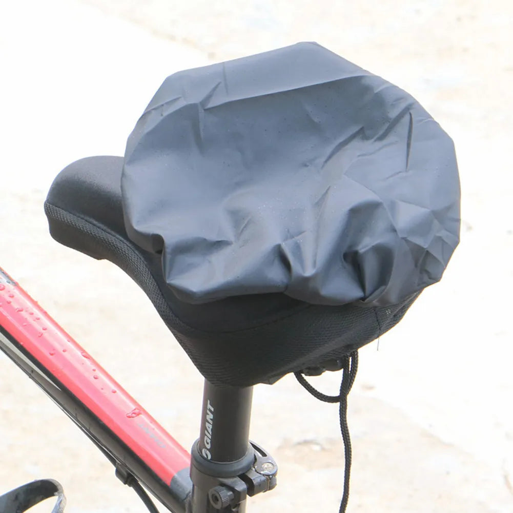1 Pc Bike Seat Cover Bicycle Saddle Cover Protective Waterproof Cloth