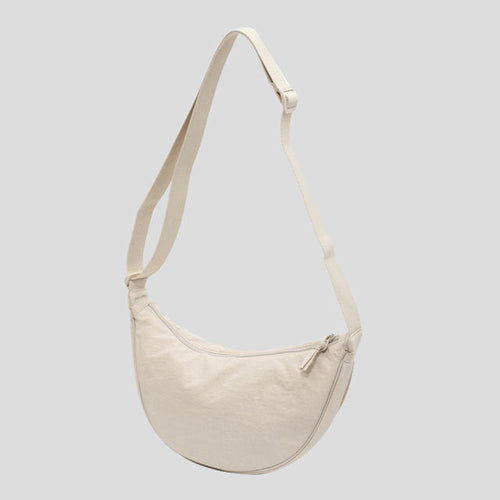 Simple Design Women's Messenger Bag Fashion Ladies Nylon Hobos Small