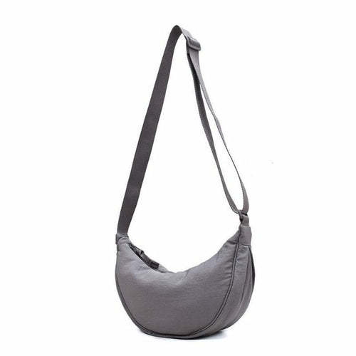 Simple Design Women's Messenger Bag Fashion Ladies Nylon Hobos Small