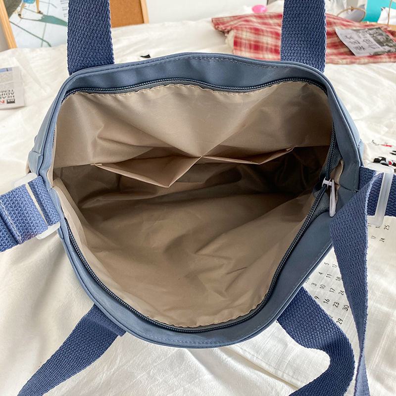 Waterproof Canvas Women Handbags Shoulder Bags Nylon Ladies Tote