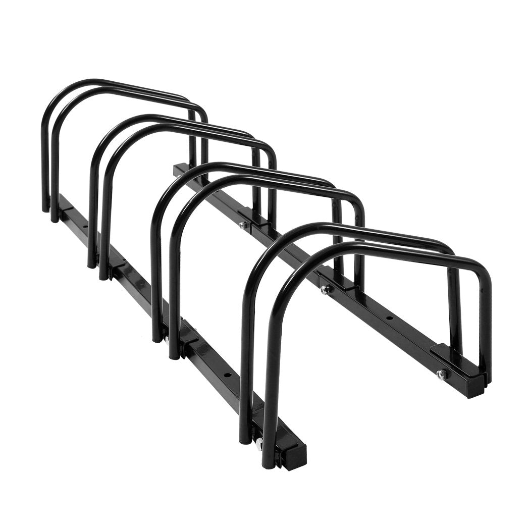 4-Bikes Stand Bicycle Bike Rack Floor Parking Instant Storage Cycling