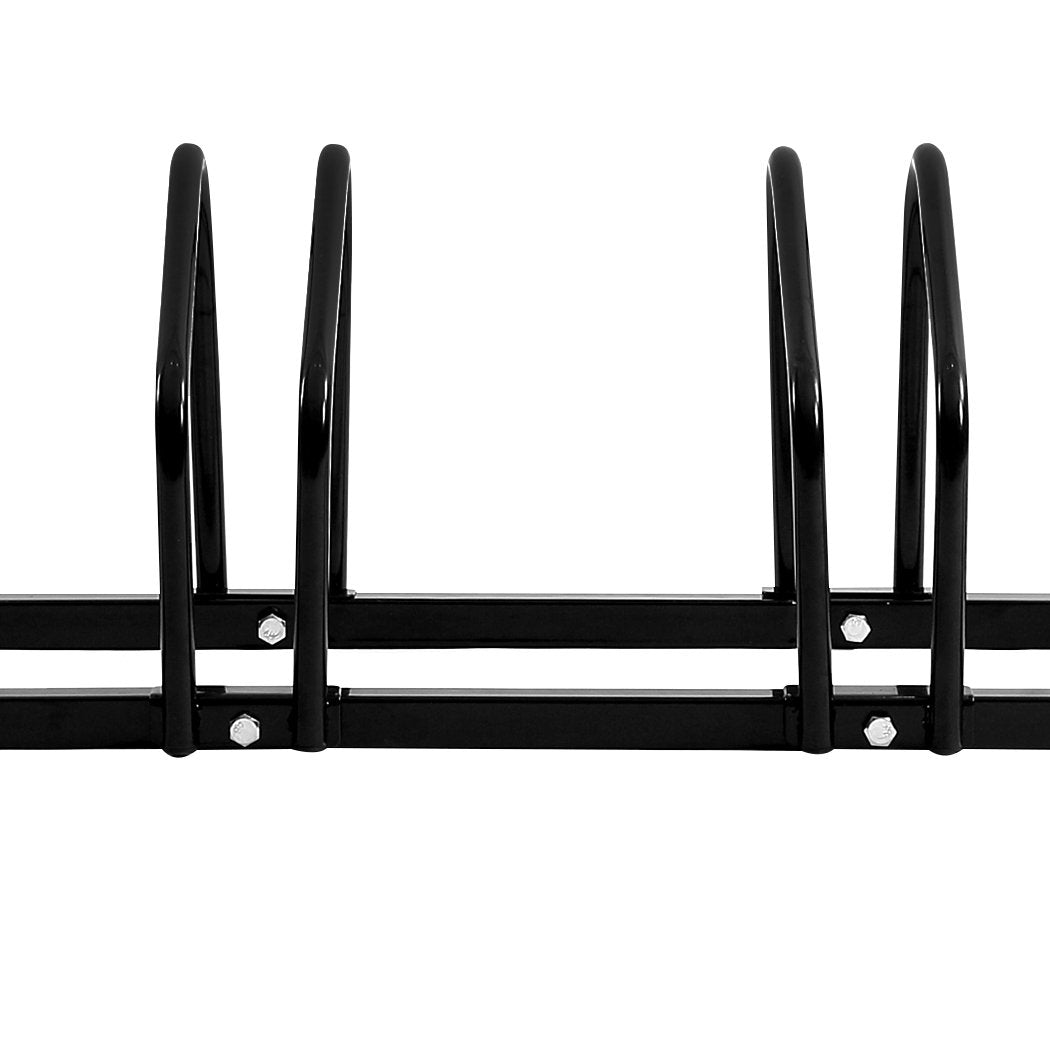 4-Bikes Stand Bicycle Bike Rack Floor Parking Instant Storage Cycling