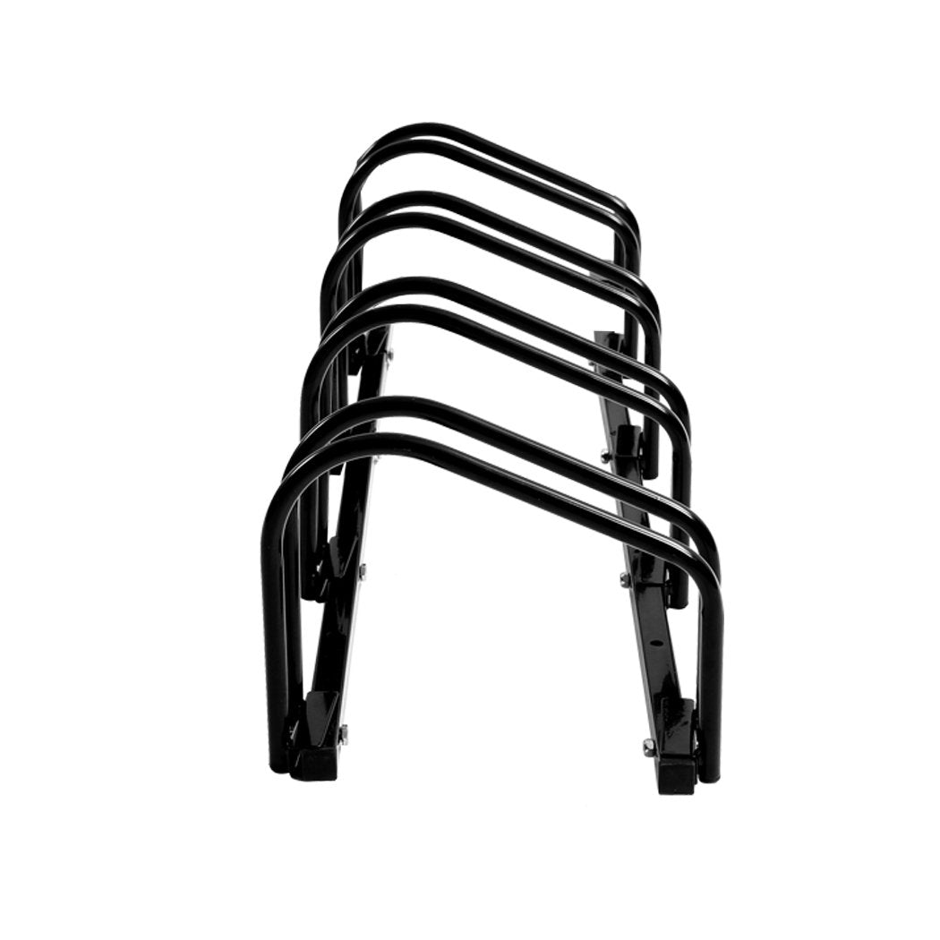 4-Bikes Stand Bicycle Bike Rack Floor Parking Instant Storage Cycling