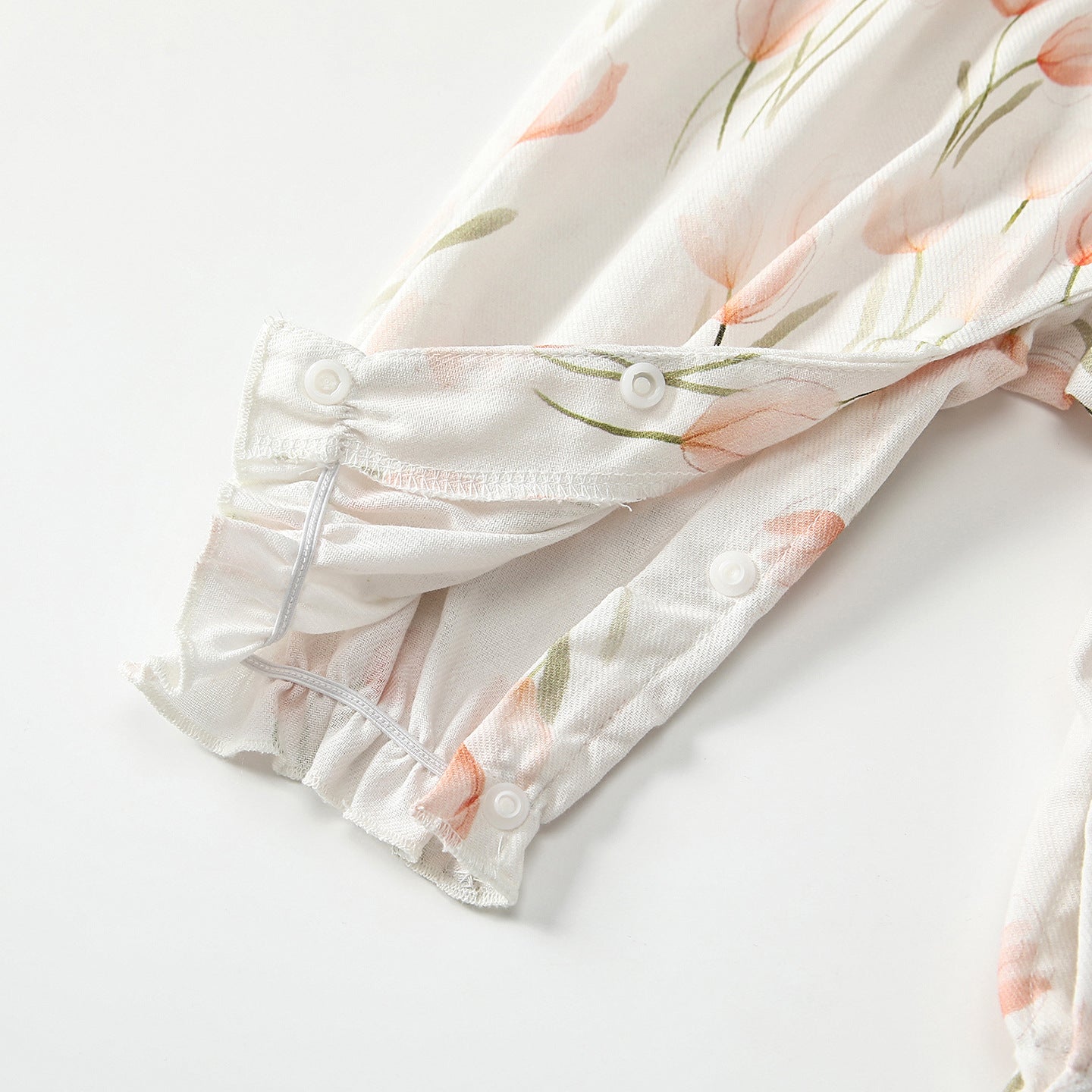 Arrival Autumn Baby Girls Flowers Pattern Long Sleeves Rompers with