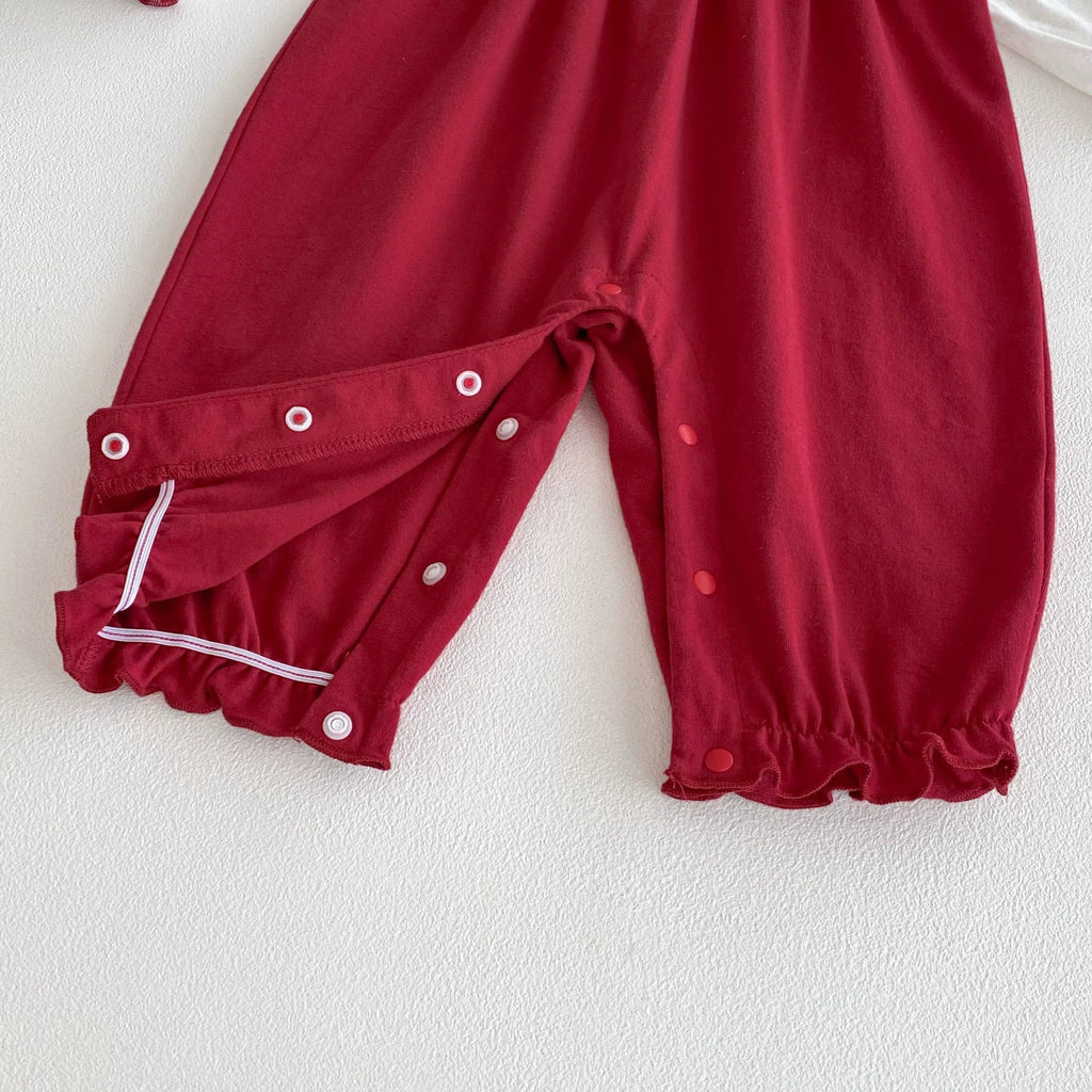 Autumn Arrival Baby Girls Long Sleeves Rabbit Cartoon Pattern Collar